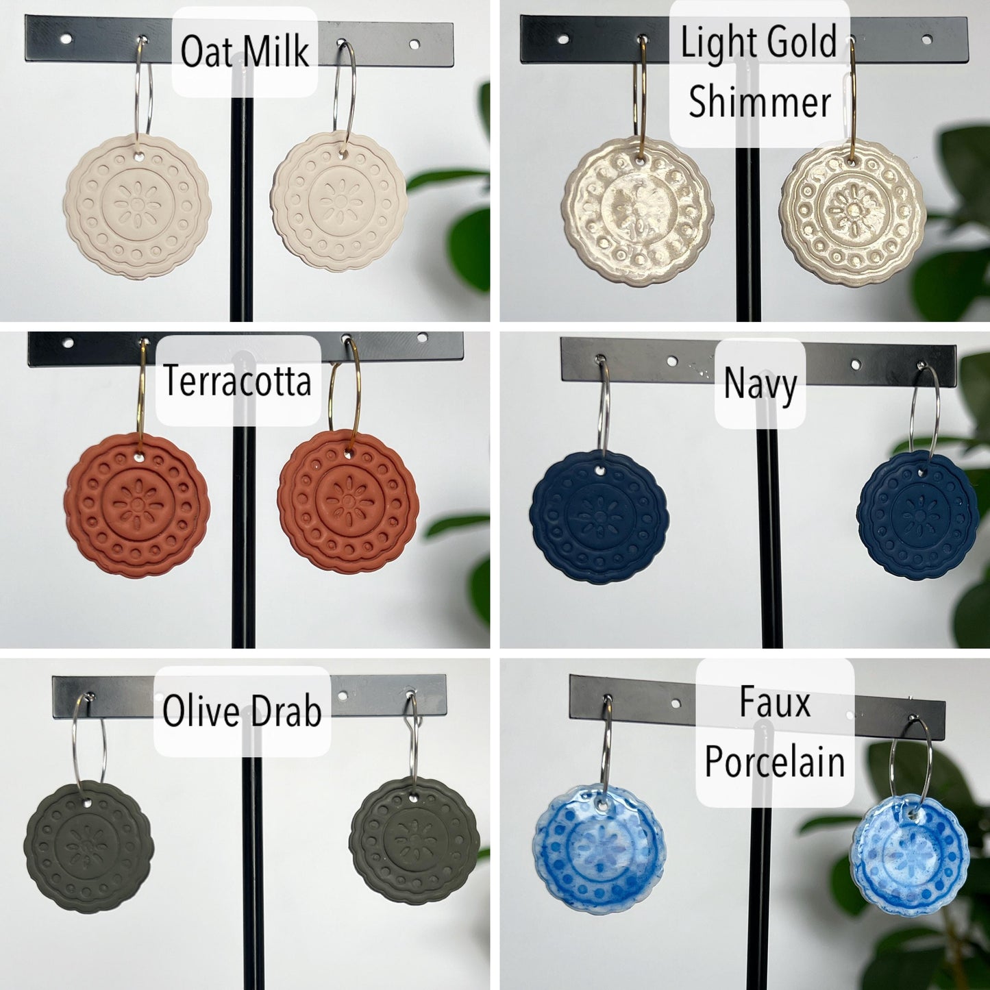 Boho Medallion Dangles