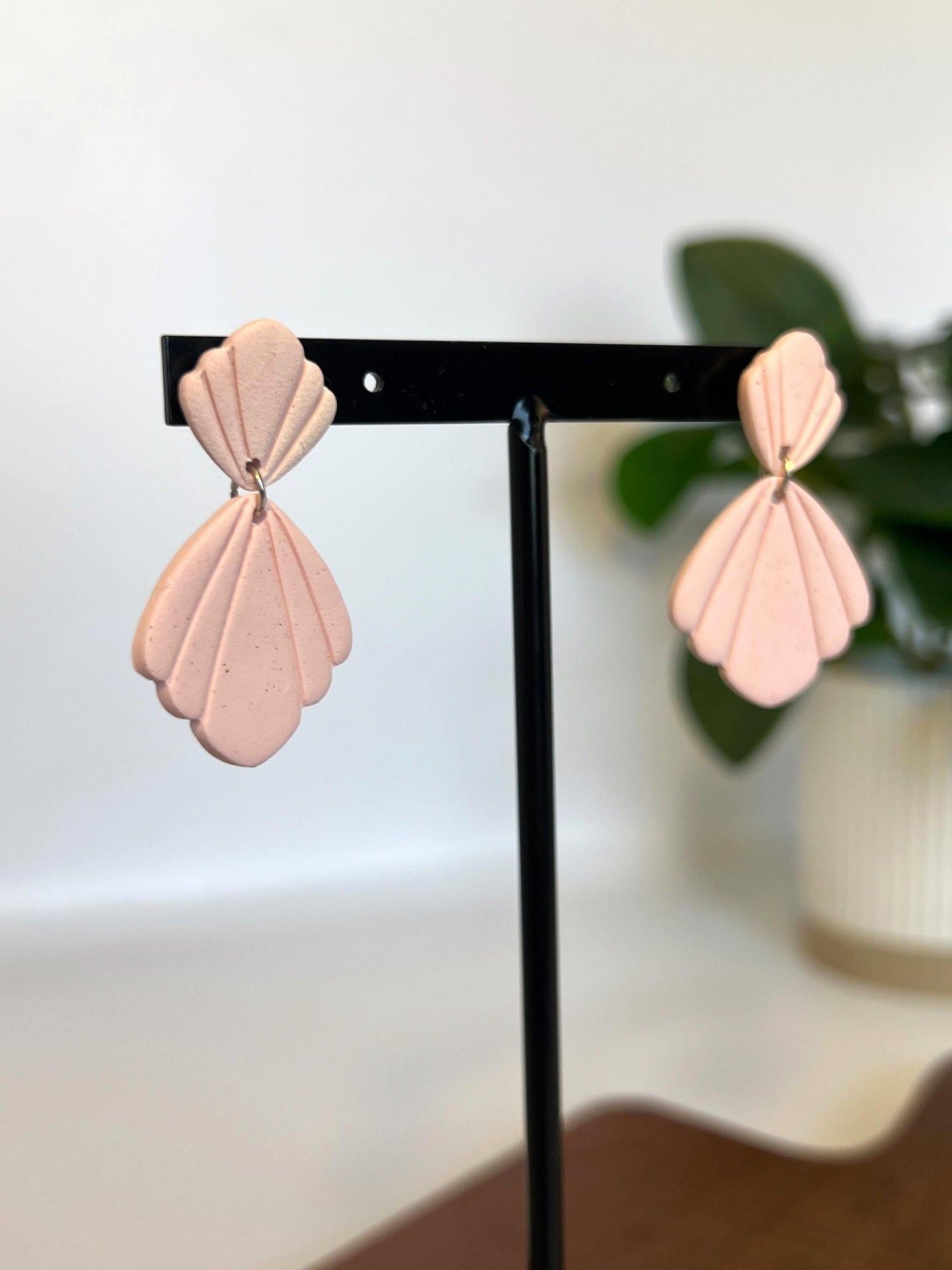 Double Shell Ocean Dangles