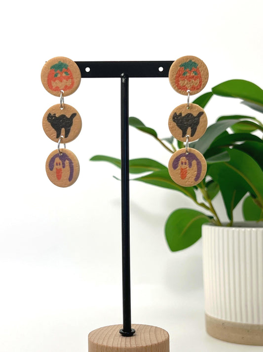 Pillsbury Halloween Cookie Dangle Earrings