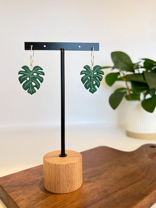 Monstera Leaf Dangles