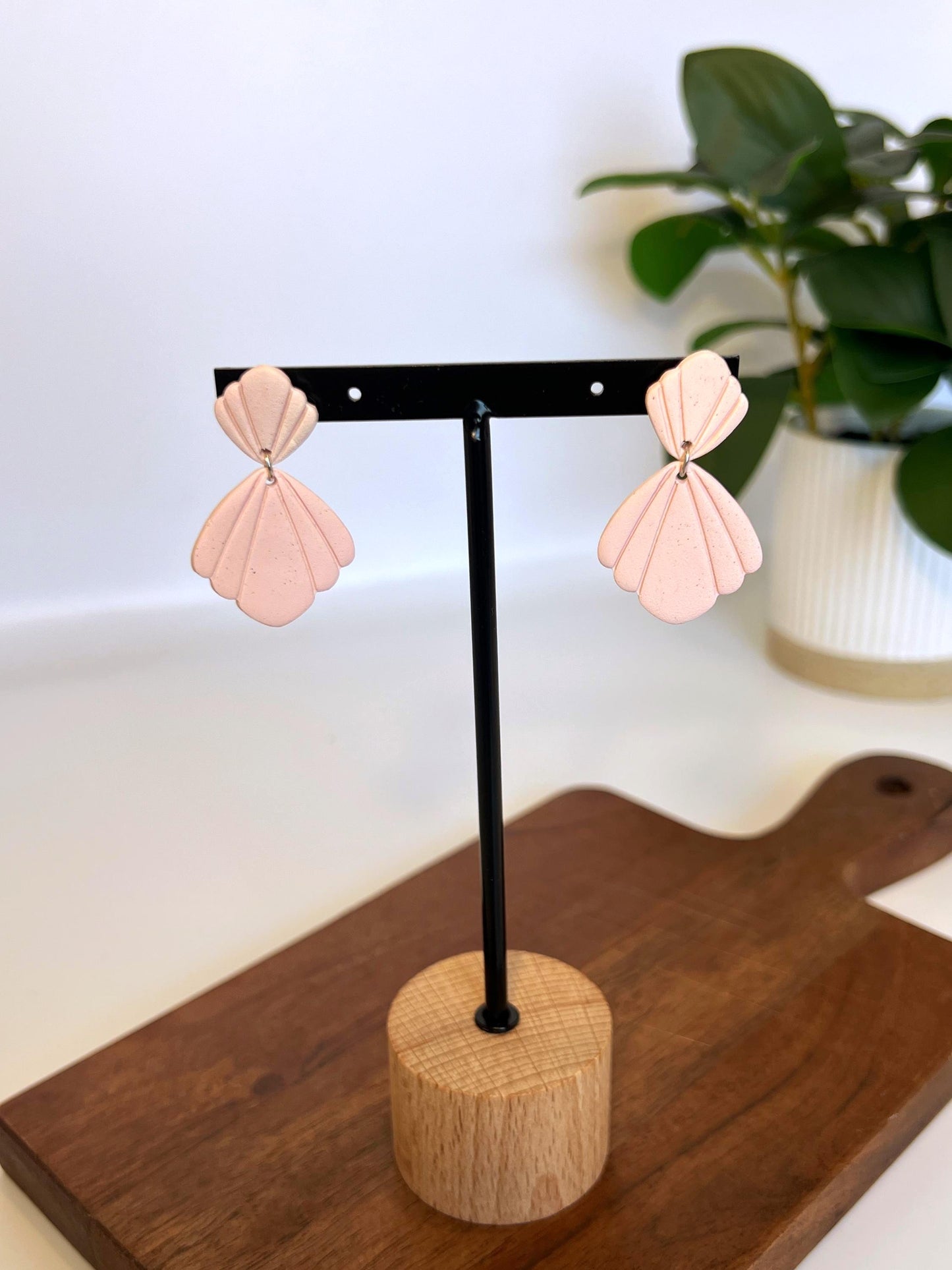 Double Shell Ocean Dangles