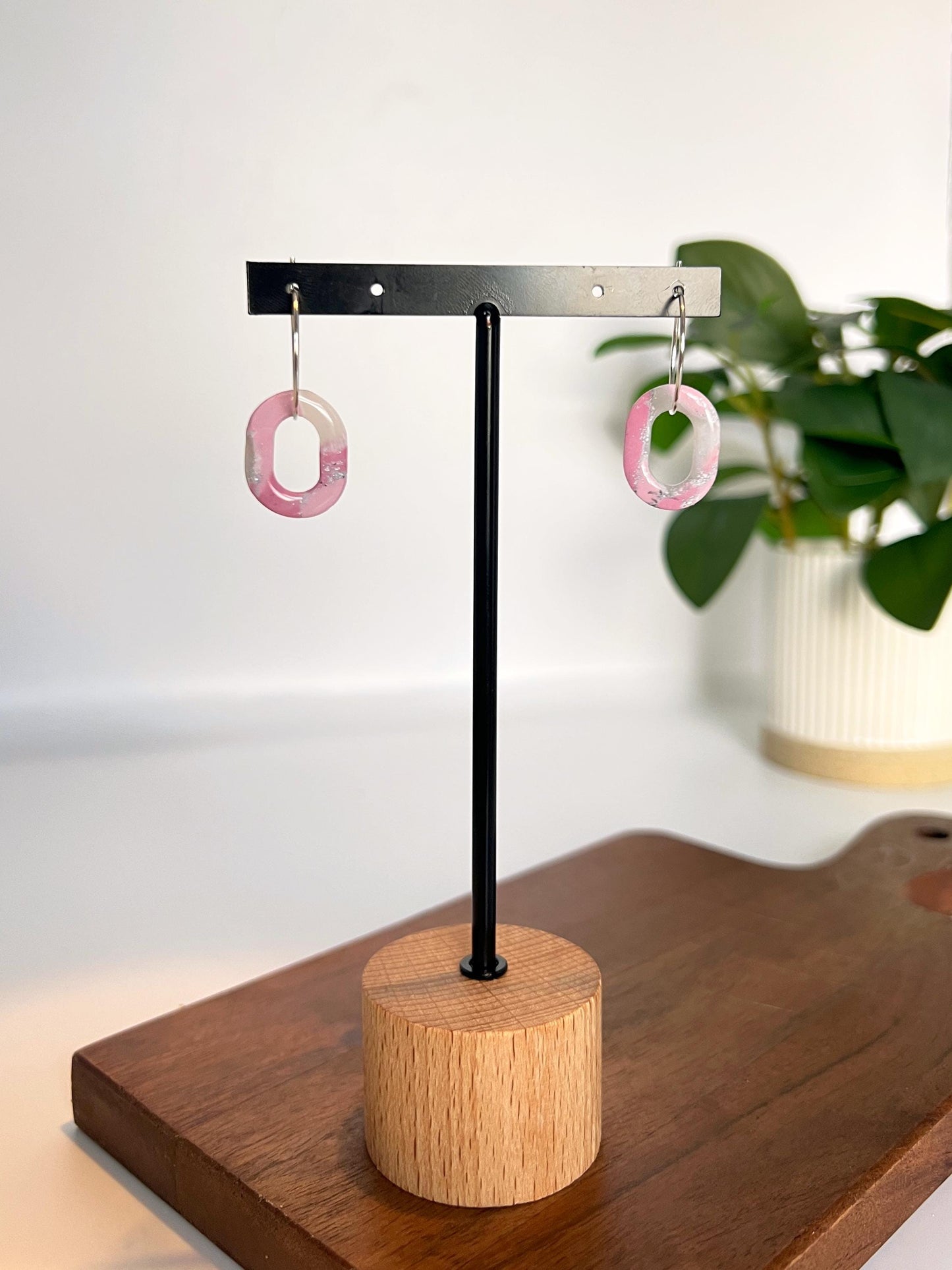 Oval Cutout Daily Dangles