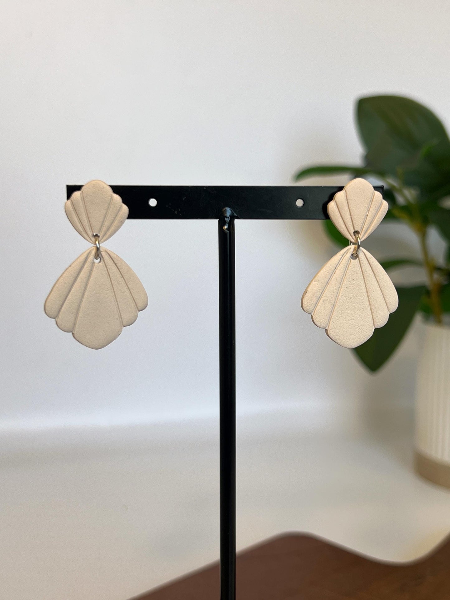 Double Shell Ocean Dangles