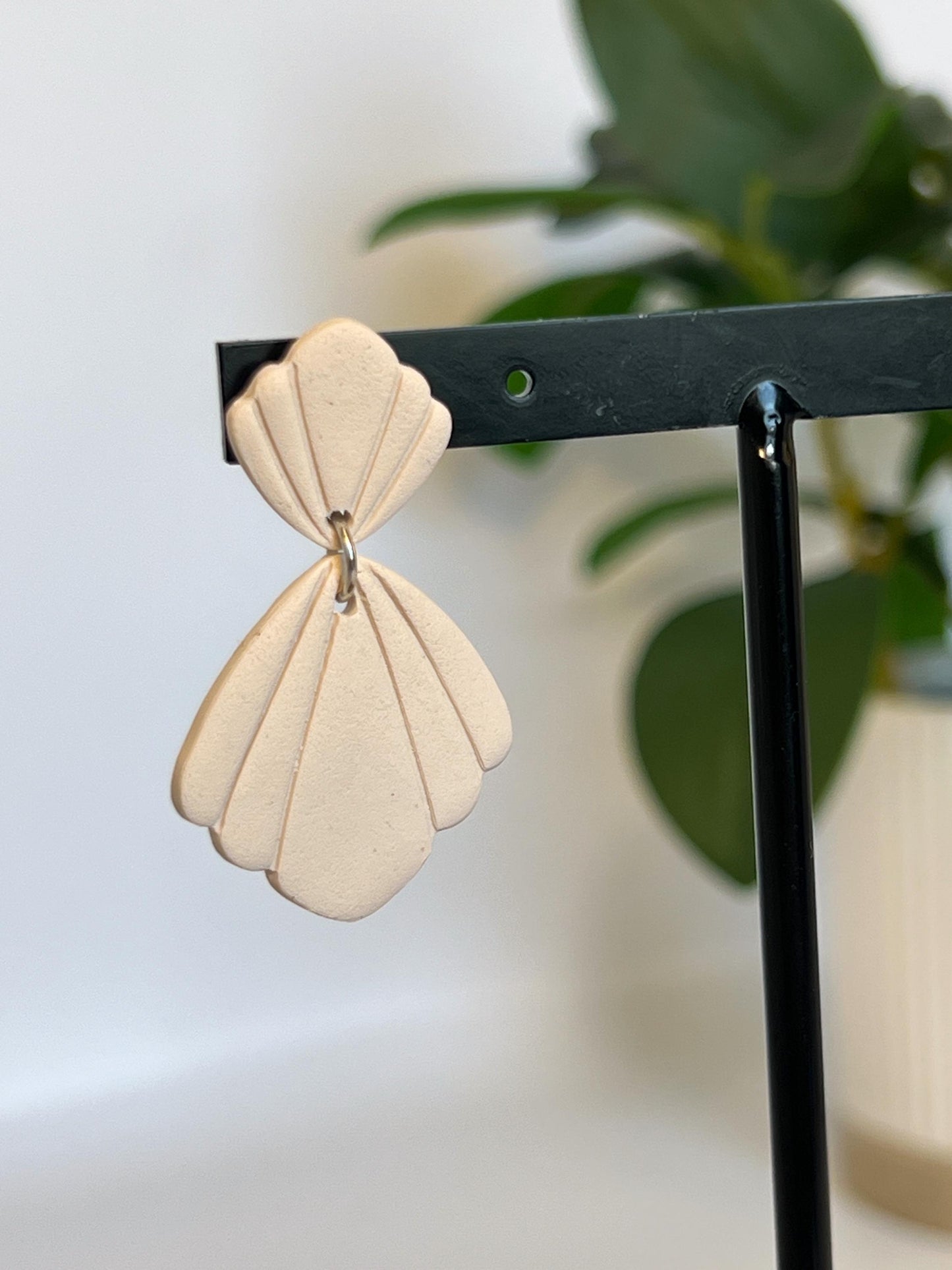 Double Shell Ocean Dangles