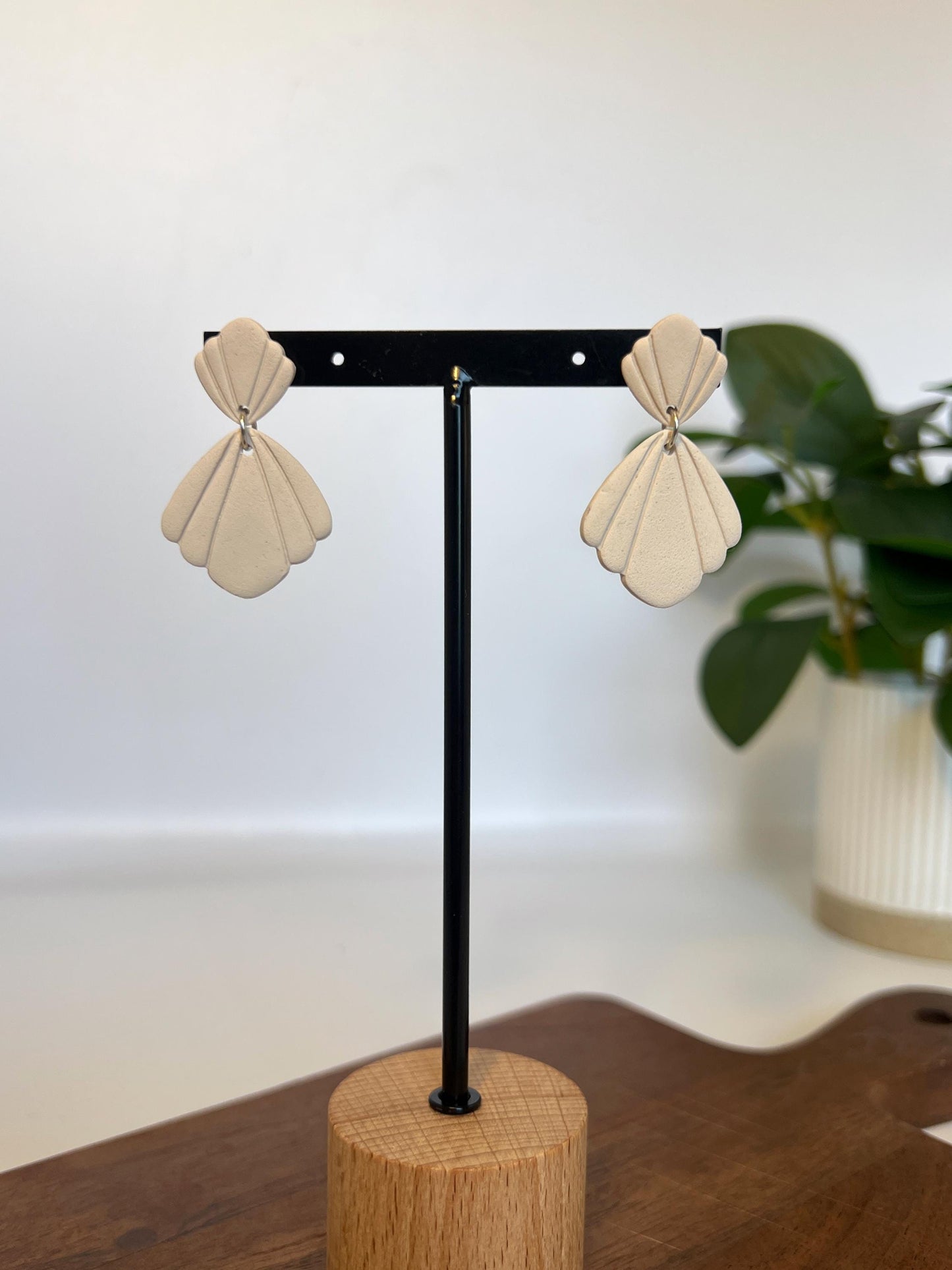 Double Shell Ocean Dangles