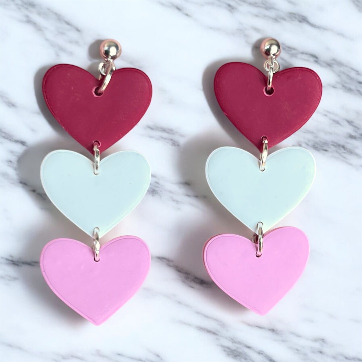 Heart Trio Dangles