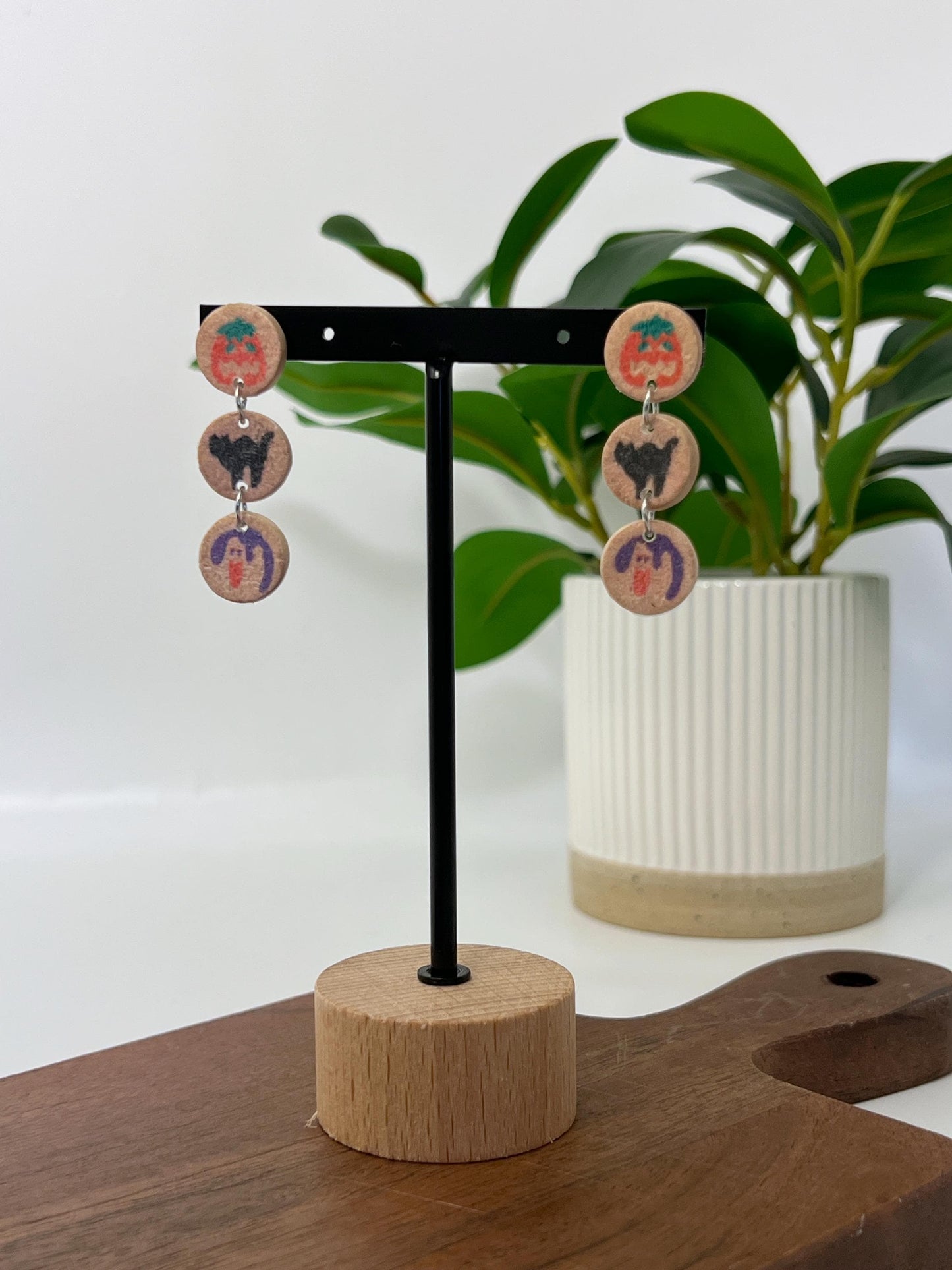 Pillsbury Halloween Cookie Dangle Earrings