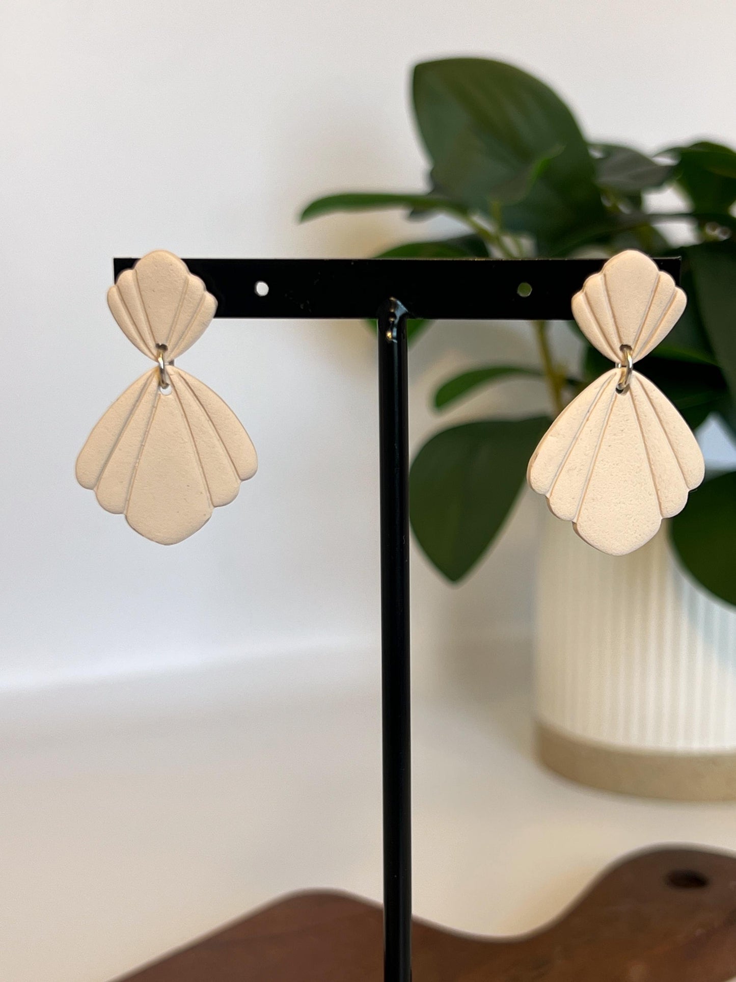 Double Shell Ocean Dangles