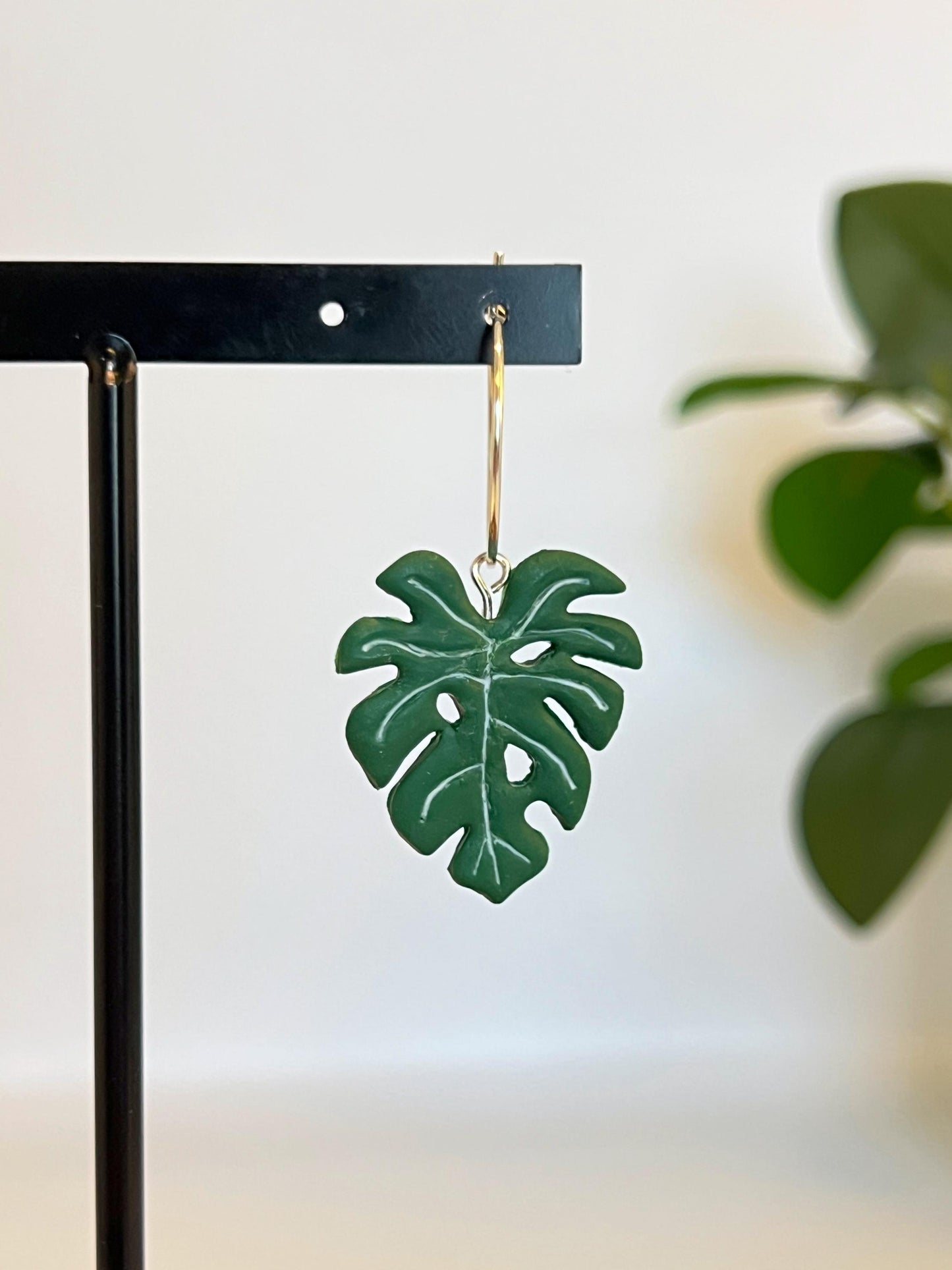 Monstera Leaf Dangles