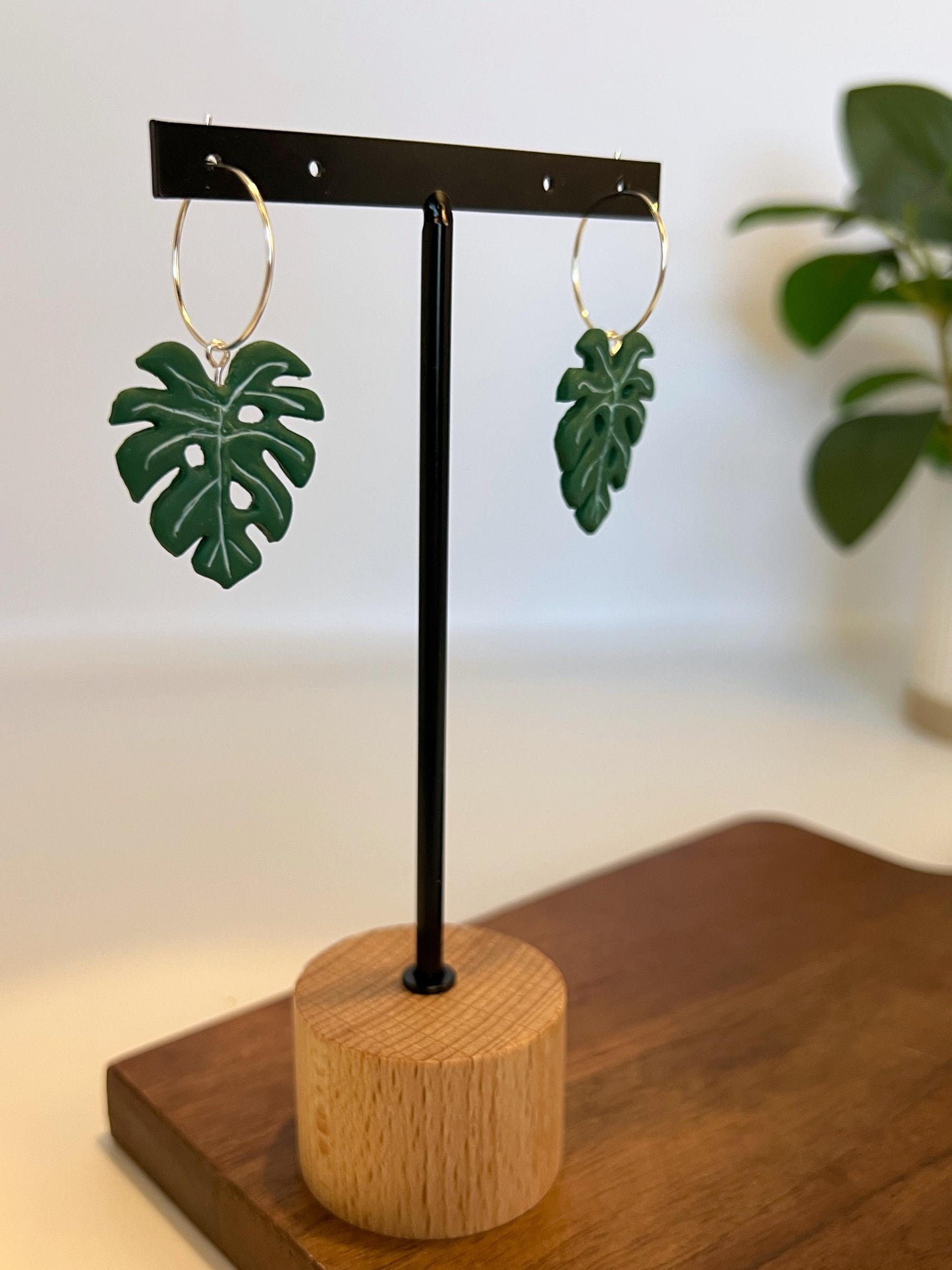 Monstera Leaf Dangles
