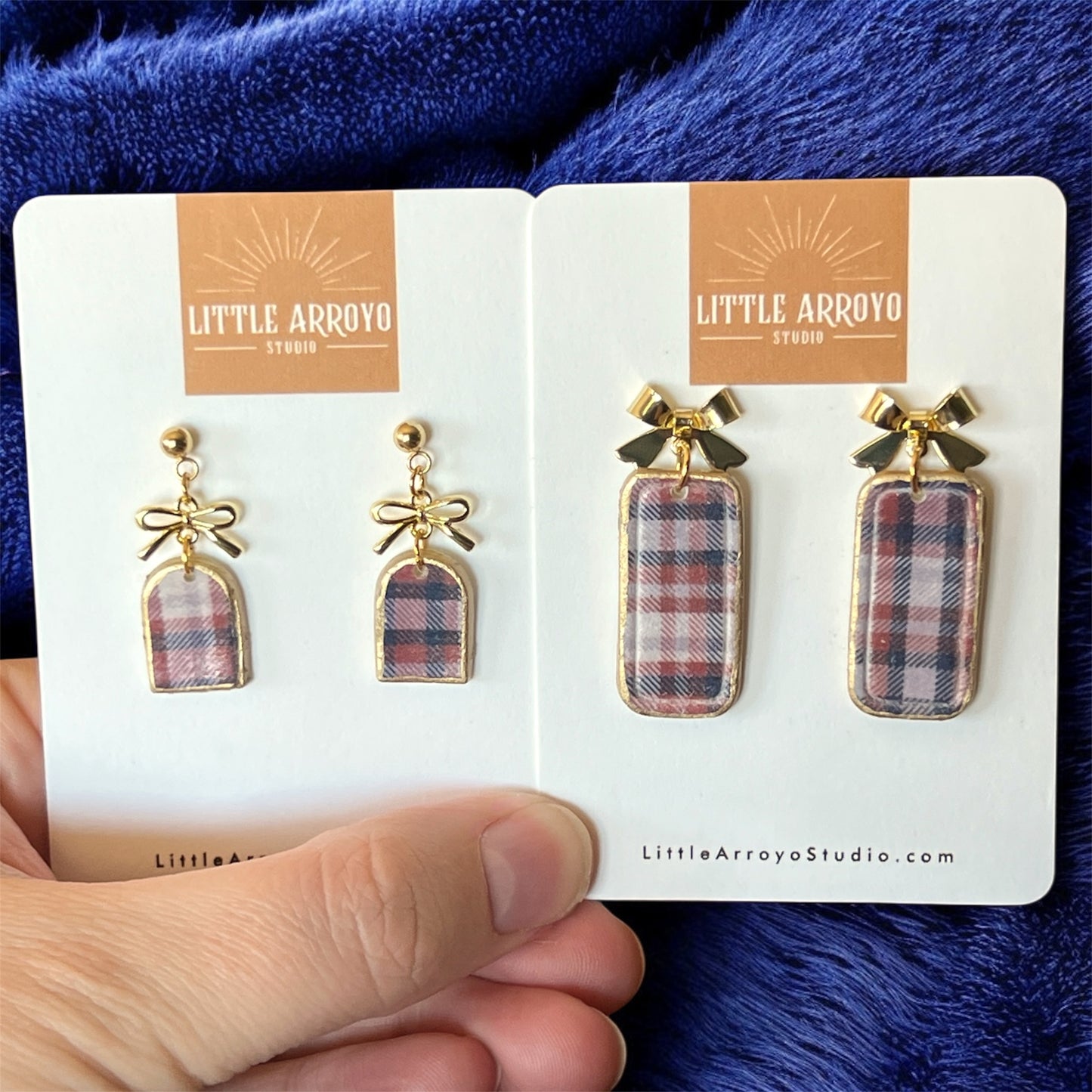 Girly Flannel Dangles