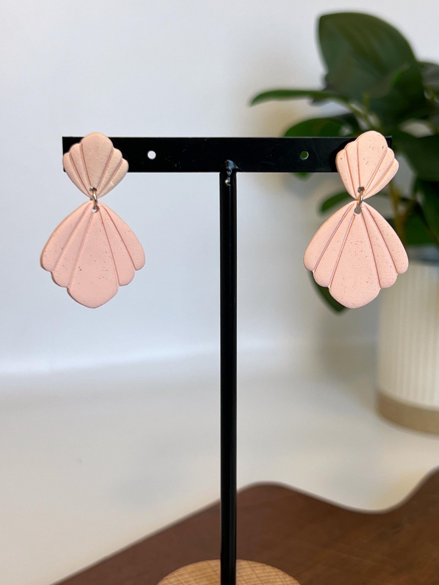 Double Shell Ocean Dangles