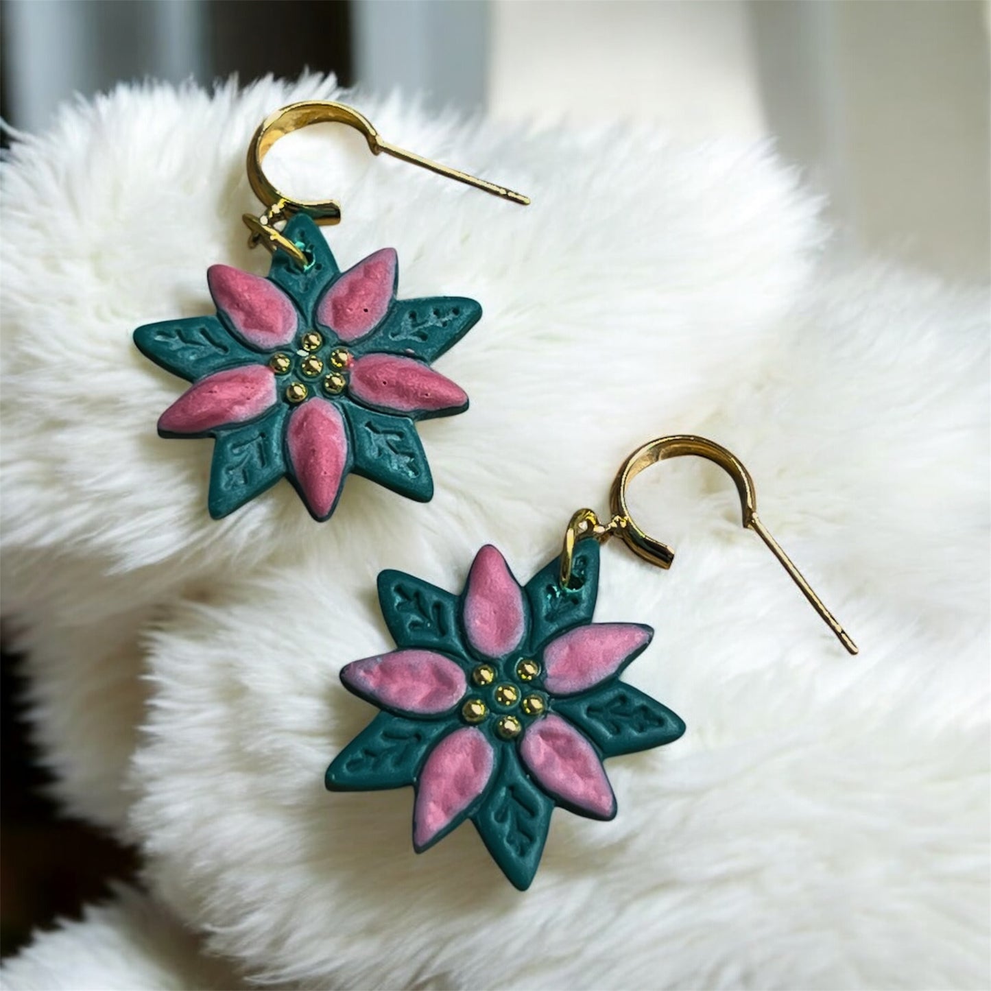 Poinsettia Dangles