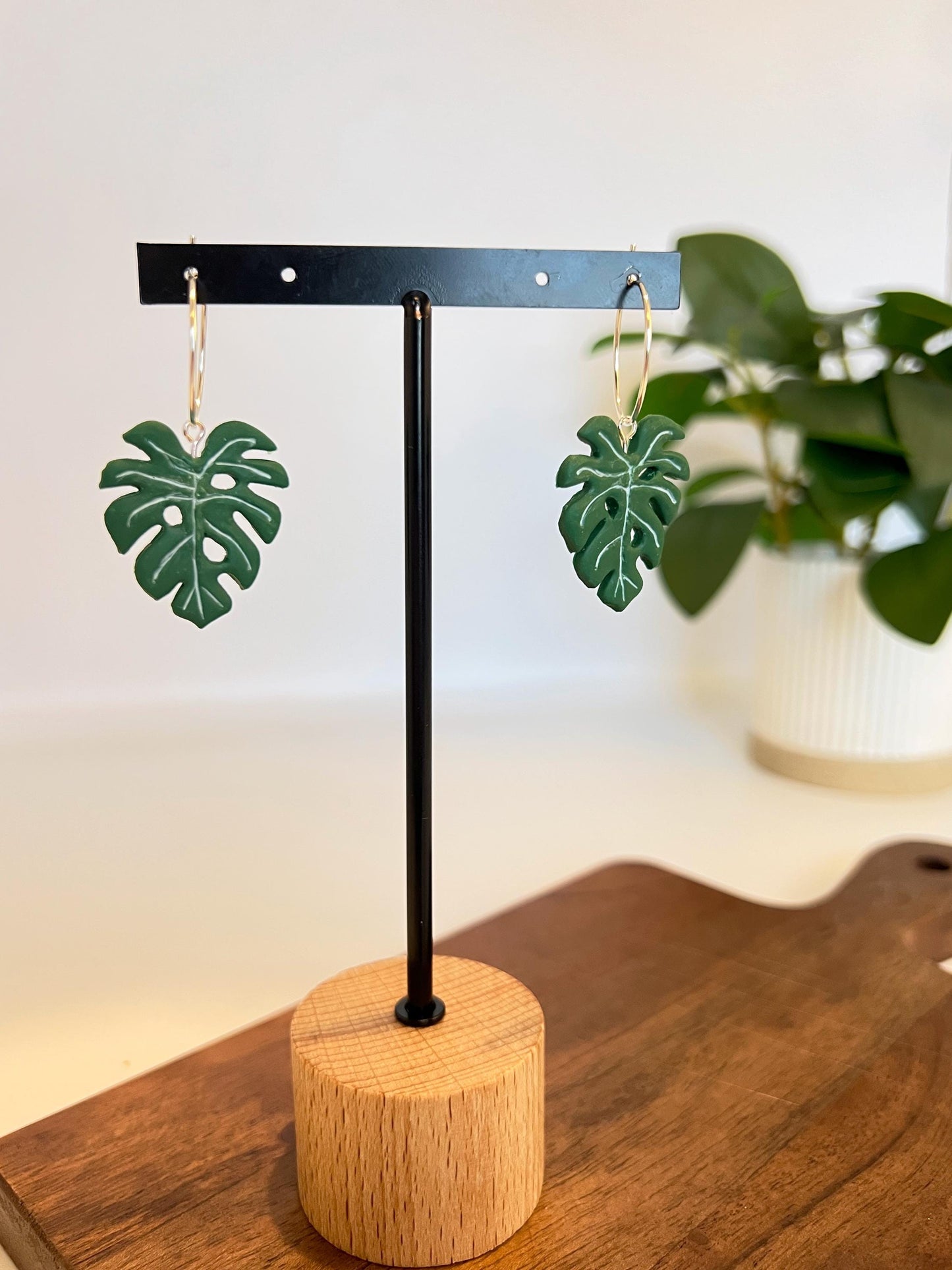 Monstera Leaf Dangles