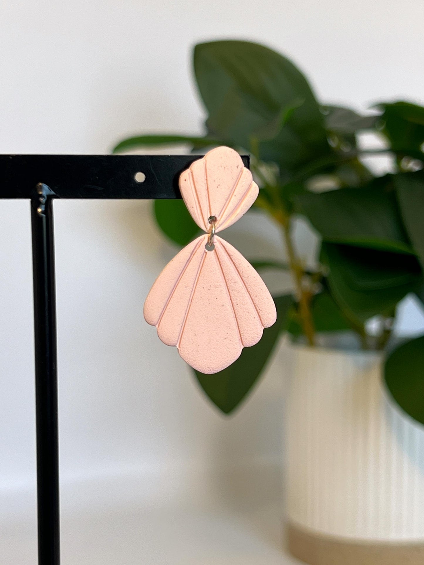 Double Shell Ocean Dangles