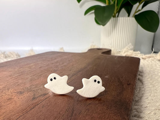 Glow in the Dark Ghost Mini Studs
