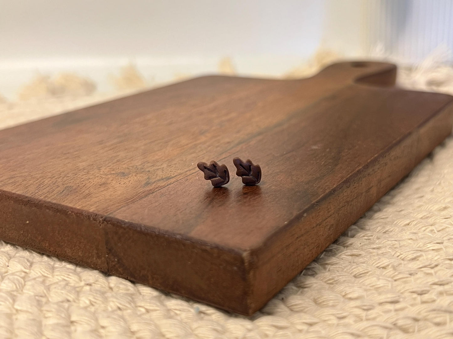 Oak Leaf Studs