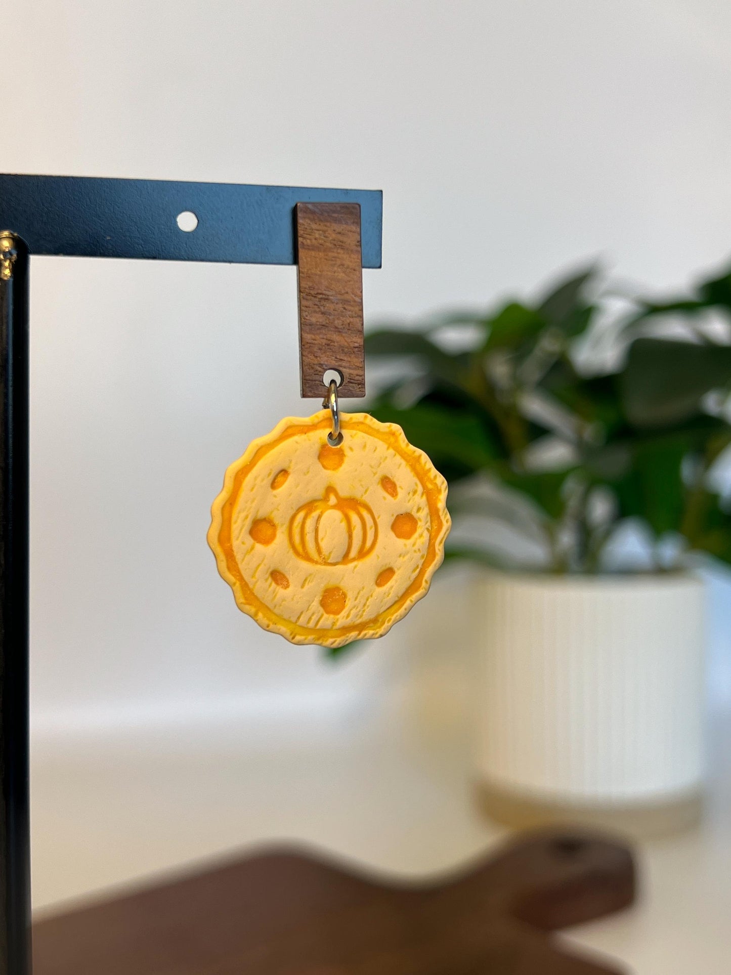 Pumpkin Pie Dangle Earrings