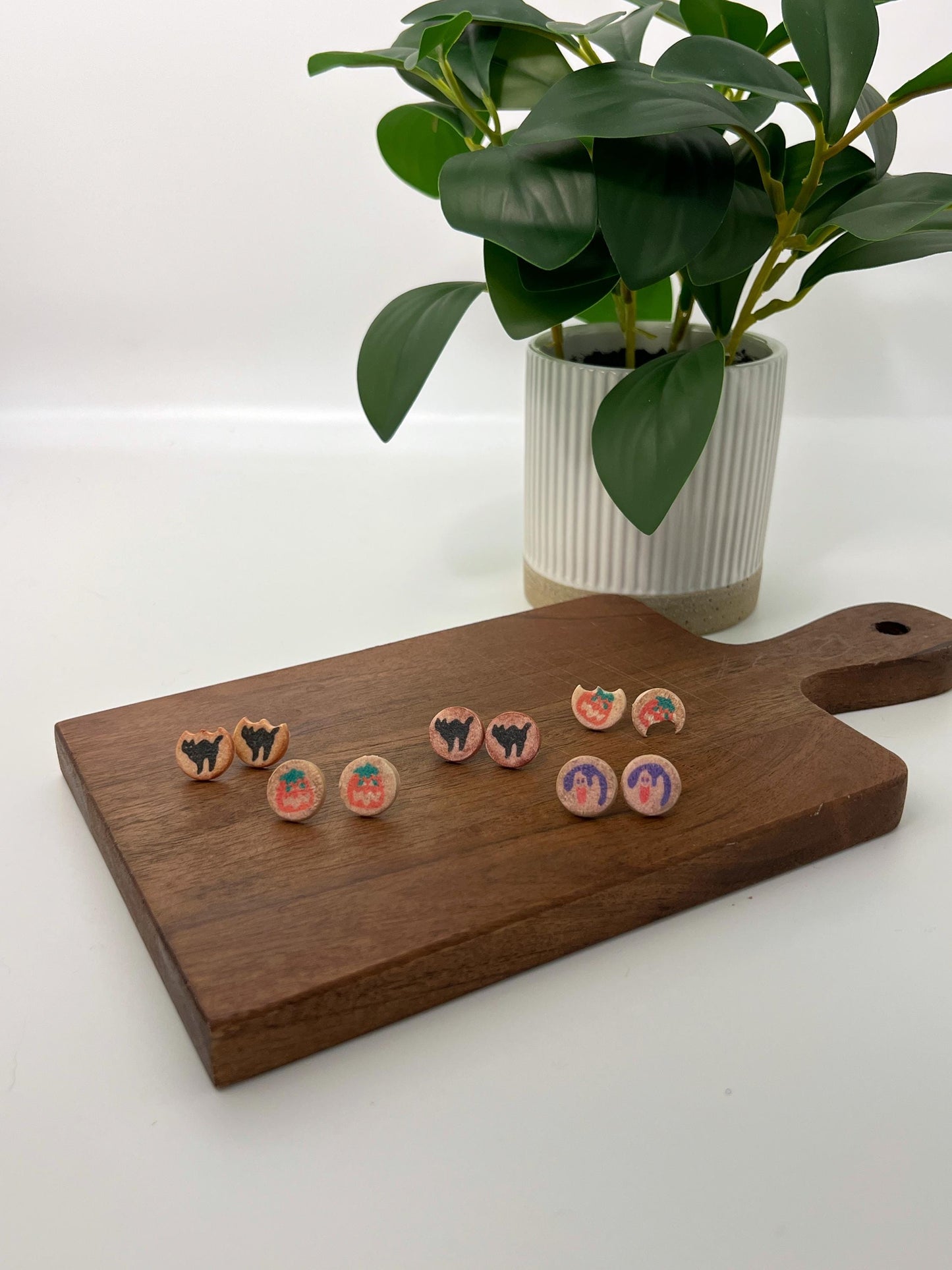 Pillsbury Halloween Cookie Stud Earrings