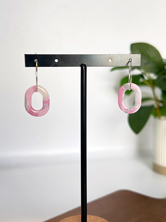 Oval Cutout Daily Dangles