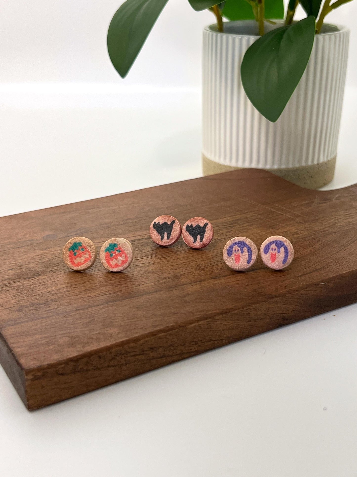 Pillsbury Halloween Cookie Stud Earrings